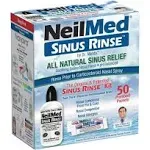 NeilMed Original Sinus Rinse Kit 50 premixed packets BB 05/2027