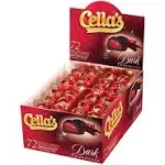 Cella's Dark Chocolate Covered Cherries, 72-Count Box