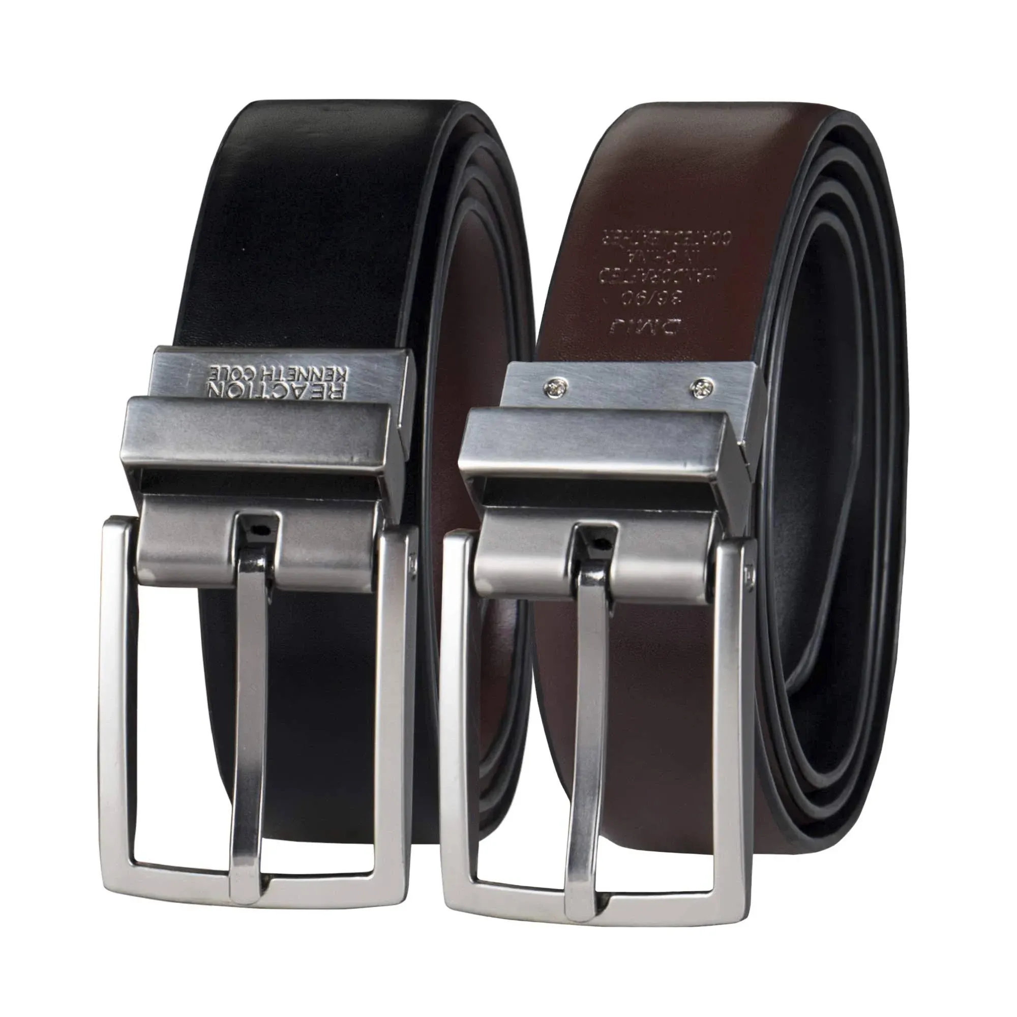 Kenneth Cole Men&#039;s Two-in-One Reversible Belt