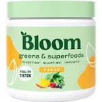 Bloom Nutrition Greens and Superfoods Digestion Powder (pineapple)