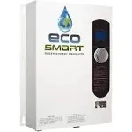 EcoSmart ECO 18 Electric Tankless Water Heater, 18 KW at 240 Volts with Patented Self Modulating Technology , 17 x 14 x 3.5, White