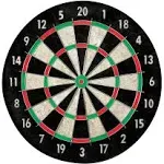 Franklin Sports Steel Tip Pro Wire Bristle Dartboard, 18"