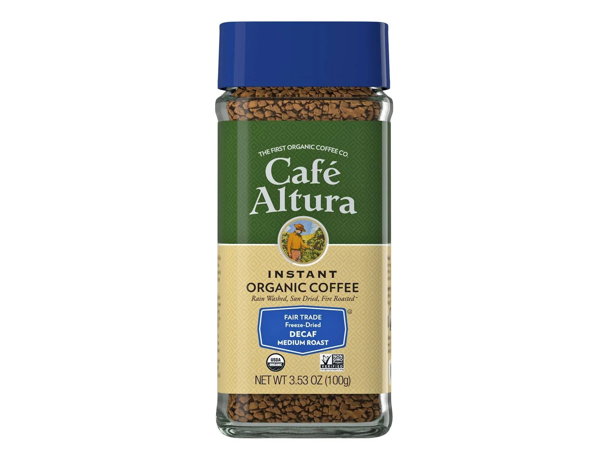 Cafe Altura Organic Fair Trade Decaf Instant Coffee