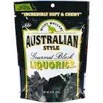 Wiley Wallaby Fat Free Vegan Kosher Classic Black Licorice (10 oz)