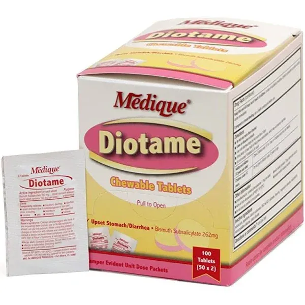 Diotame Chewable, 100/Box