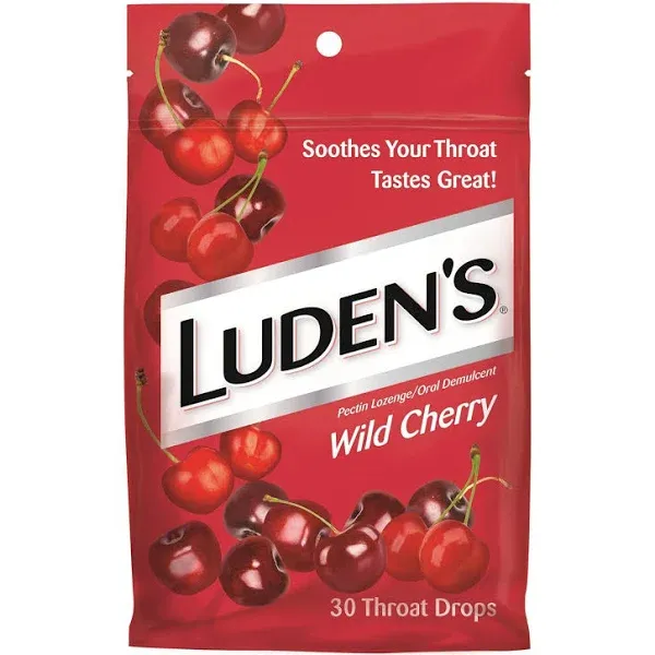 Luden's Wild Cherry Throat Drops