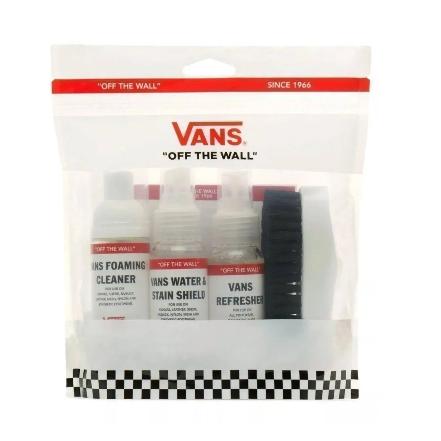 Vans Shoe Care Travel Kit - White