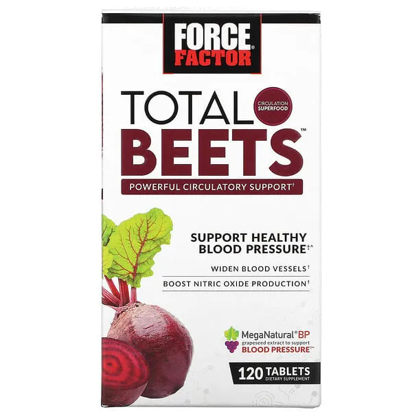 Force Factor, Total Beets™, Powerful Circulation Support, 120 Tablets