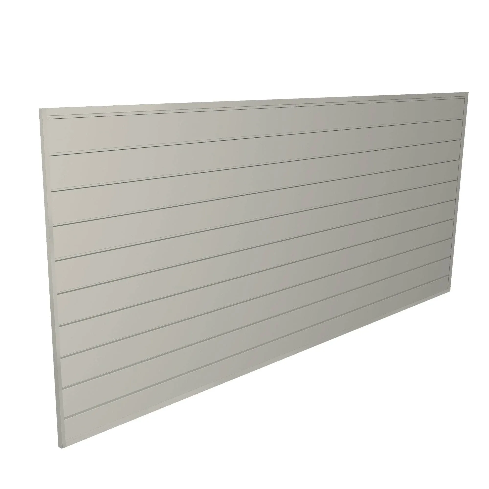 Proslat PVC Slatwall 8 ft. x 4 ft. Sandstone