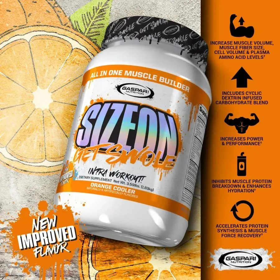 Gaspari Nutrition SizeOn Orange Cooler