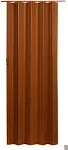 Homestyles Regent Vinyl Accordion Door 36" x 80" Fruitwood