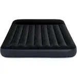 Intex Dura Beam Pillow Rest Classic Airbed Mattress with Built-in Pump, Queen