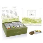 Tea Fort Single Steeps Loose Sampler, Assorted Variety Tea Chest, 28...