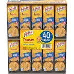 Lance Toasty Sandwich Crackers, Peanut Butter, 40 Packs - 40 packs, 51.5 oz