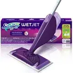 Swiffer WetJet Mop Starter Kit Spray Mop 1 Floor Cleaner Liquid Solution 16.9 Oz