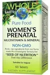 Whole Earth & Sea Women's Prenatal Multivitamin & Mineral, 60 Tablets