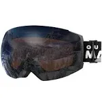 OutdoorMaster Ski Goggles Pro - Frameless, Interchangeable Lens 100% UV400 Protection Snow Goggles For Men & Women