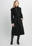 Tahari Double-Face Wrap Coat