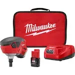 Milwaukee 2458-21 M12 Cordless Palm Nailer Kit