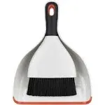 OXO Good Grips Dustpan and Brush Set, White