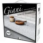 Giani Granite 2.0 - White Diamond Countertop Kit