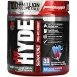 Mr. Hyde Signature Pre-Workout, Blue Razz Popsicle, 30 Servings