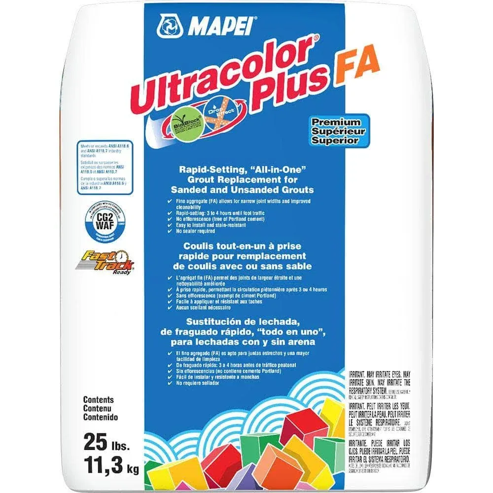 Mapei Ultracolor Plus Fa 10-lb Timberwolf All-in-One Grout 6Bu010405