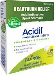 Acidil Heartburn Relief, Meltaway Tablets - 60 tablets