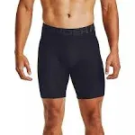 Under Armour Men's Tech 6" Boxerjock Underwear, 2 Pack - Black