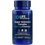 Life Extension, Super Selenium Complex & Vitamin E, 200 mcg, 100 Vegetarian Capsules