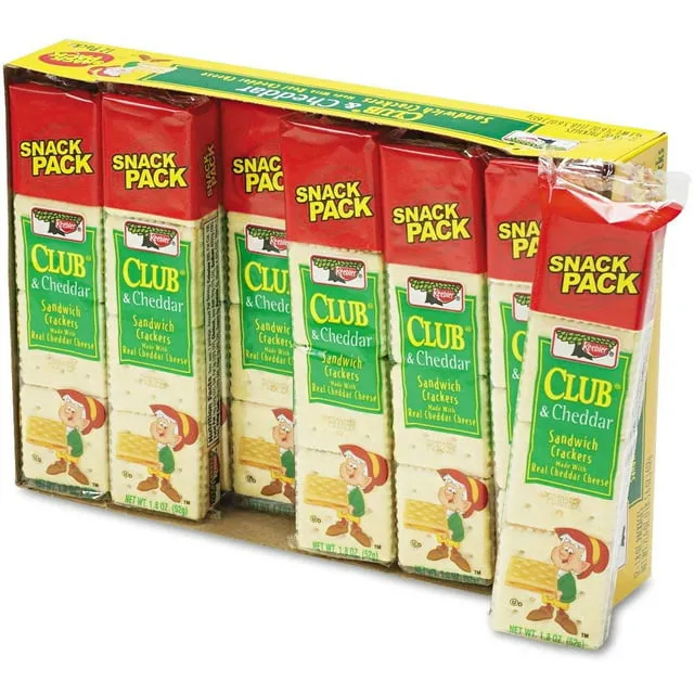 Keebler Club Cheddar Sandwich Crackers