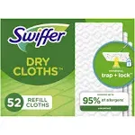 Swiffer Sweeper Dry Sweeping Pads, Unscented - 52 count