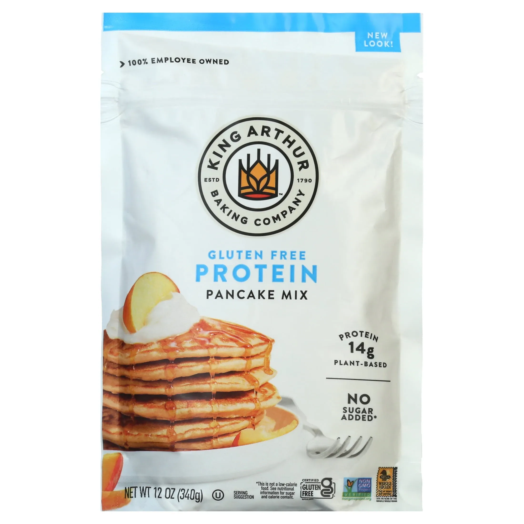 King Arthur Baking Company Pancake Mix, Gluten Free, Protein - 12 oz