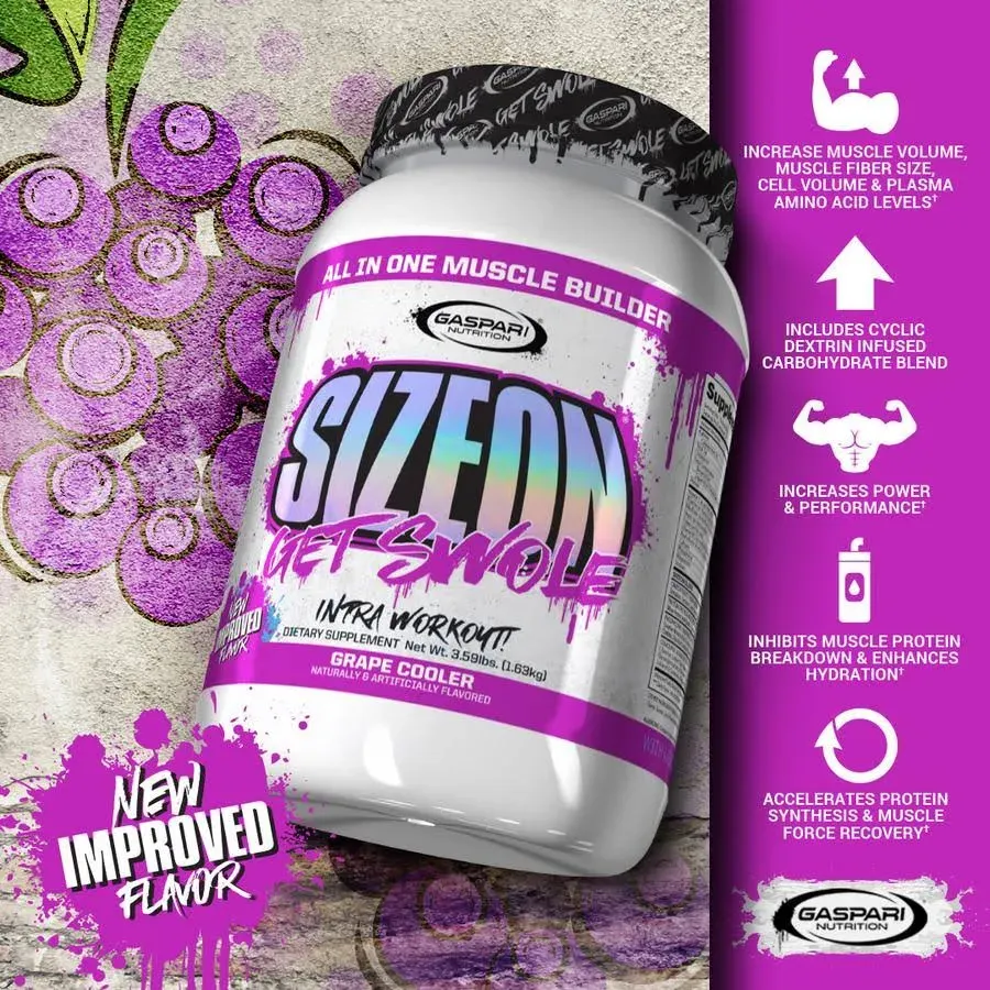 Gaspari Nutrition Maximum Performance SizeOn - Grape Cooler