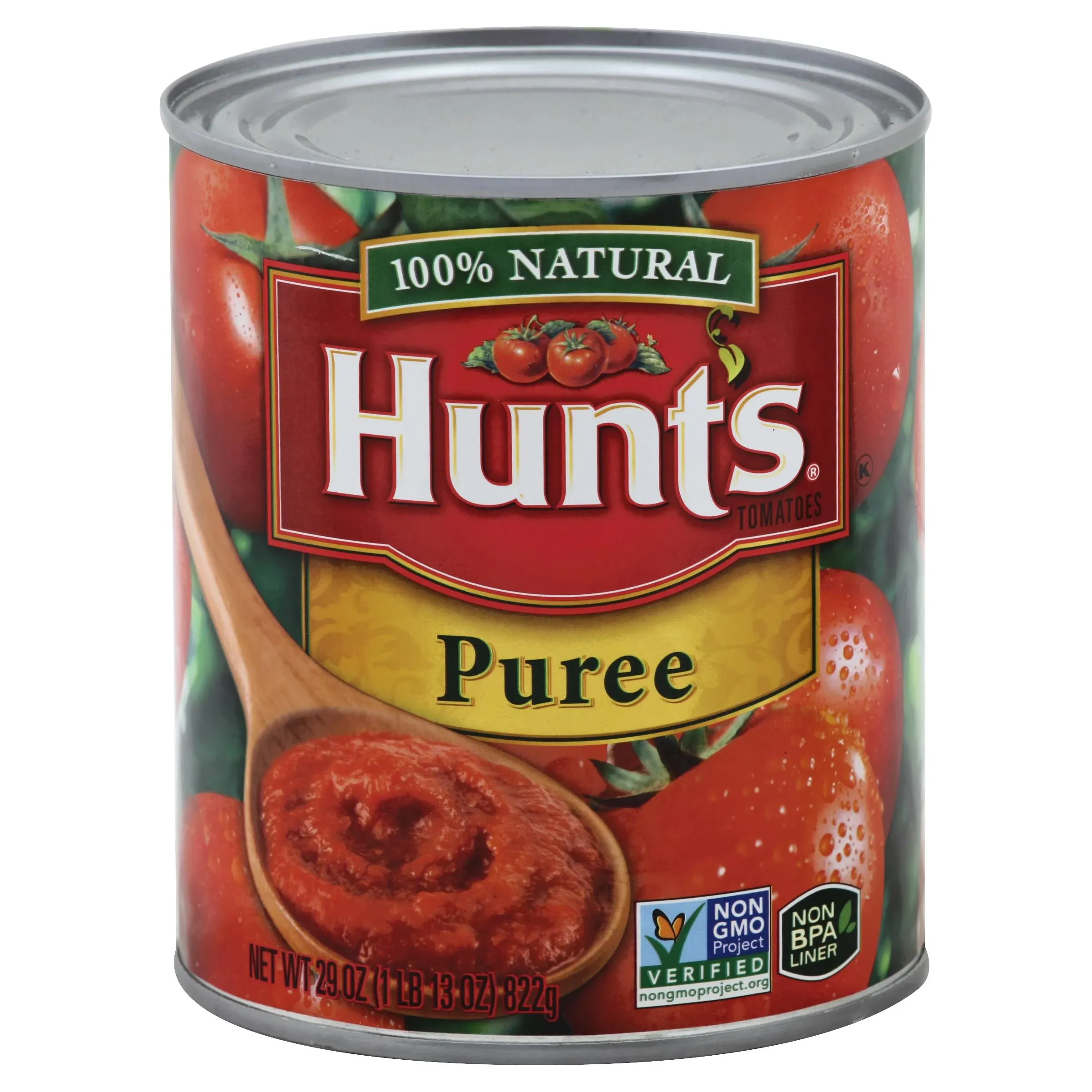 Hunt's Tomato Puree, 100% Natural - 29 oz