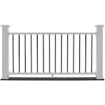 Deckorators Grab and Go 6-ft x 2.75-in x 36-in White Composite Deck Rail Kit | 402500