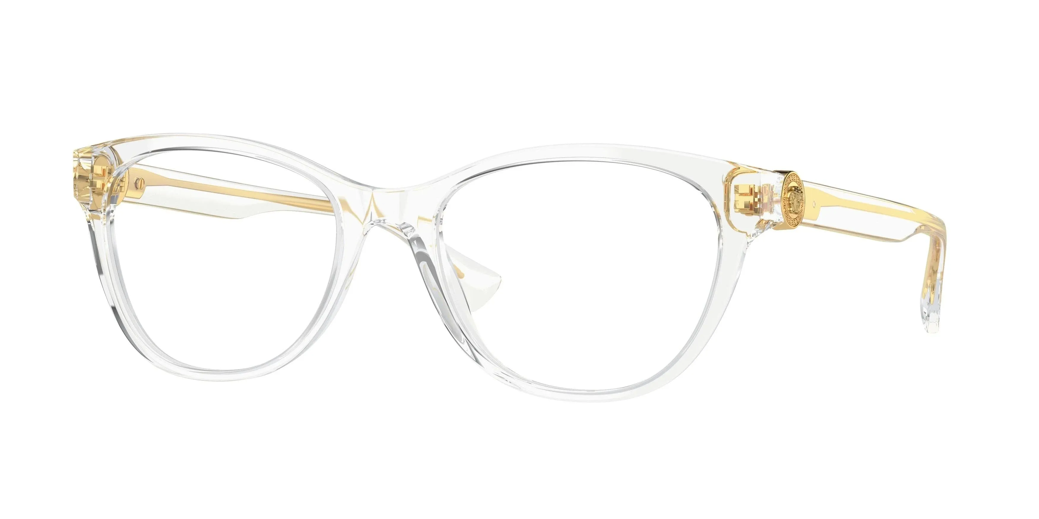 Versace VE3330 148 Crystal Cat Eye Women&#039;s Eyeglasses