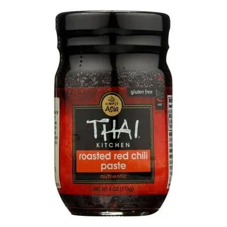 Thai Kitchen Roasted Red Chili Paste 4 oz Jar