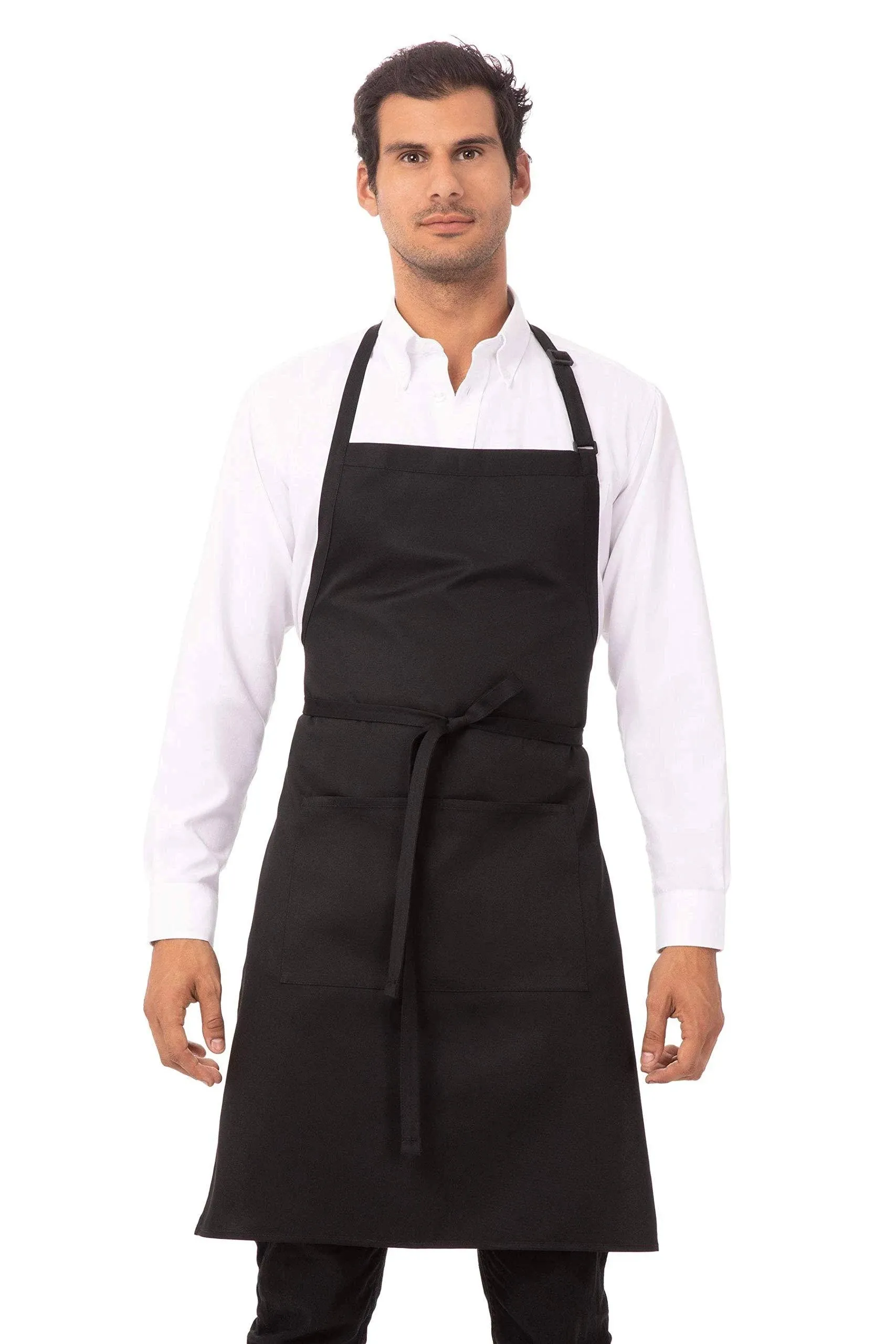 Chef Works F8 Butcher Apron, Black