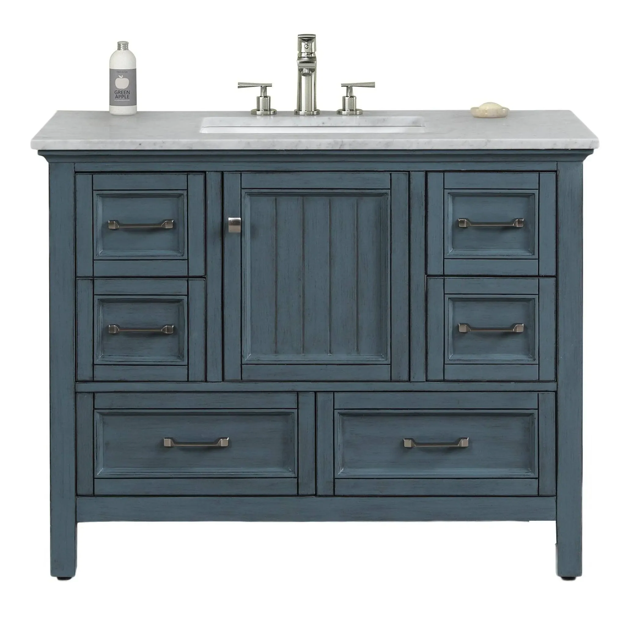 Eviva Britney Sink Transitional Bathroom Vanity