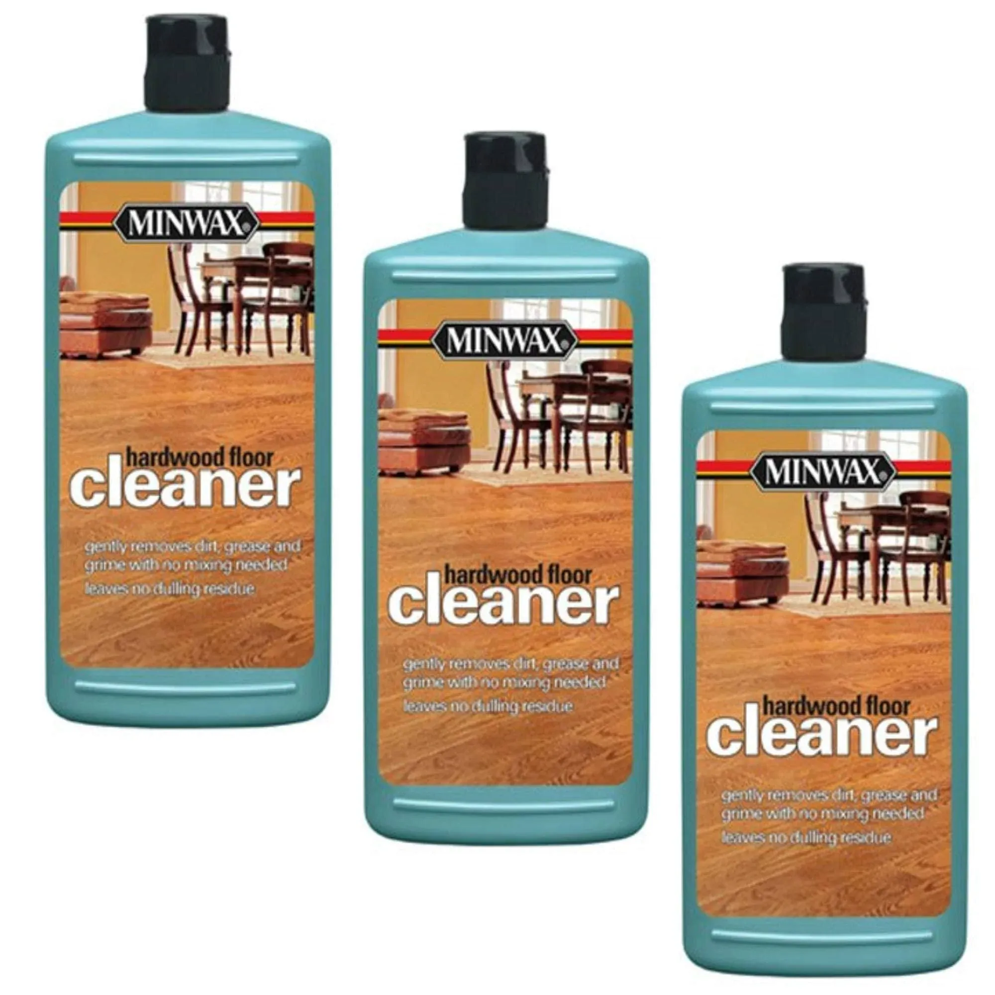 Minwax 621270004 Hardwood Floor Cleaner 32 Ounce - 3 Pack