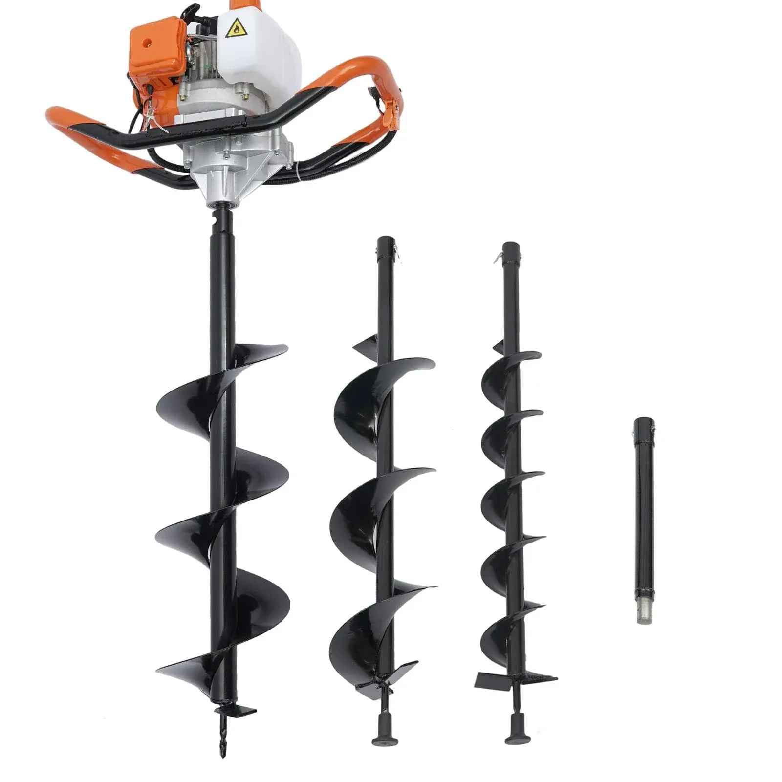 DYRABREST 52cc GAS Powered Earth Auger Post Hole Digger Borer Fence Ground Drill ...