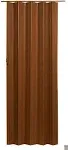 LTL Home Folding Closet Door, Fruitwood Vinyl, 32-36 x 80-In., Brown