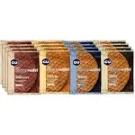  Energy Stroopwafel Variety Pack Sports Nutrition Waffle, Caffeine Included, A