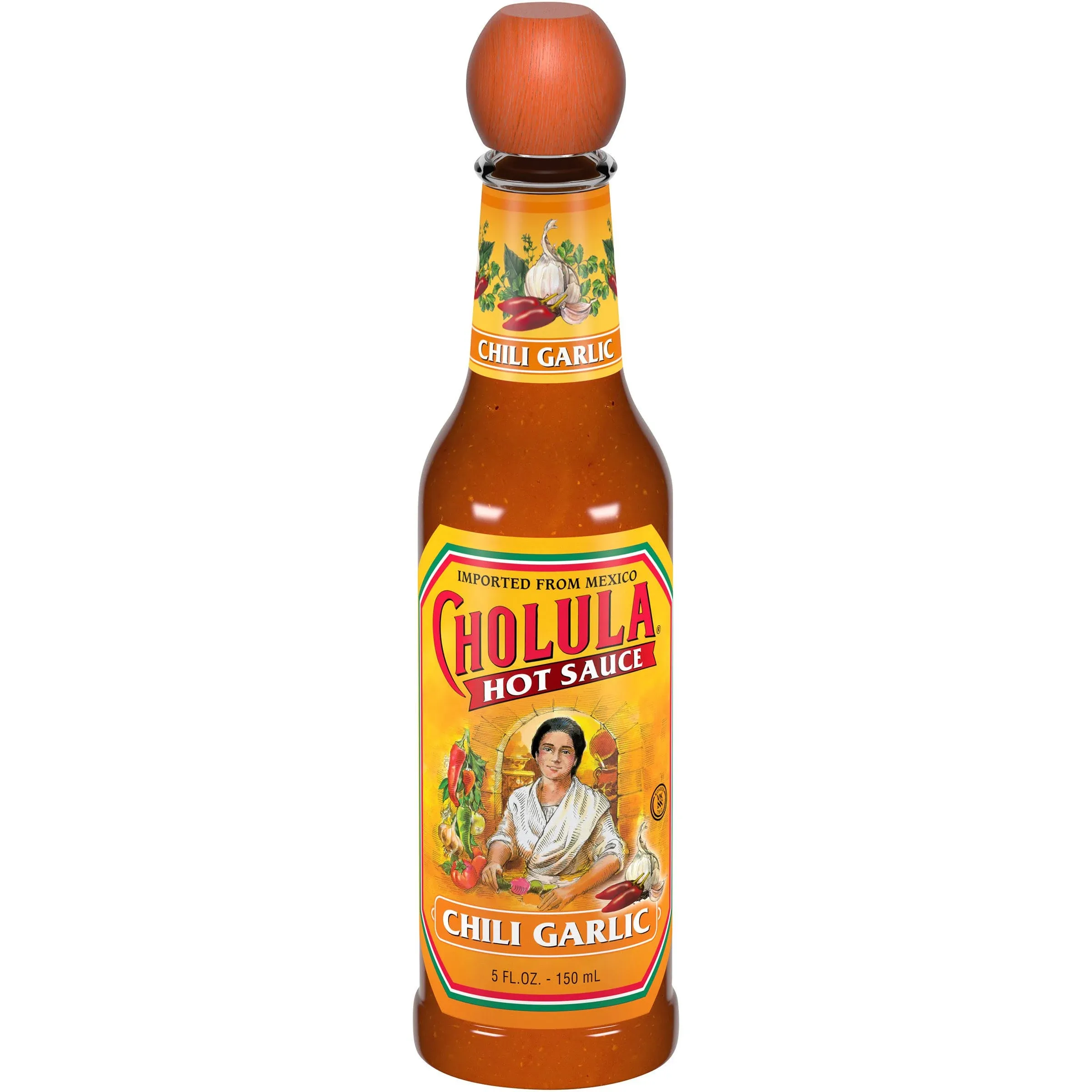 Cholula Chili Garlic Hot Sauce - 5 fl oz