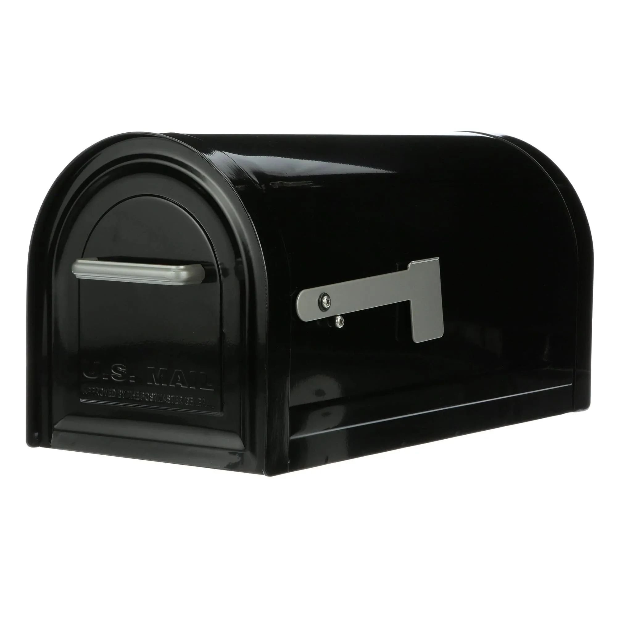 Gibraltar Mailboxes Mb981bam Reliant Post Mount Mailbox, Black