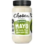 Chosen Foods Avocado Oil Mayonnaise - 24 oz jar