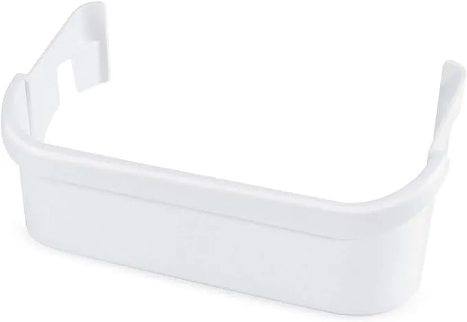 AMI Parts 240351601 Refrigerator Freezer White Door Bin Dustbin Side Frame Replacement for Kenmore Frigidaire Refrigerator - Repalce 240351607, 891154