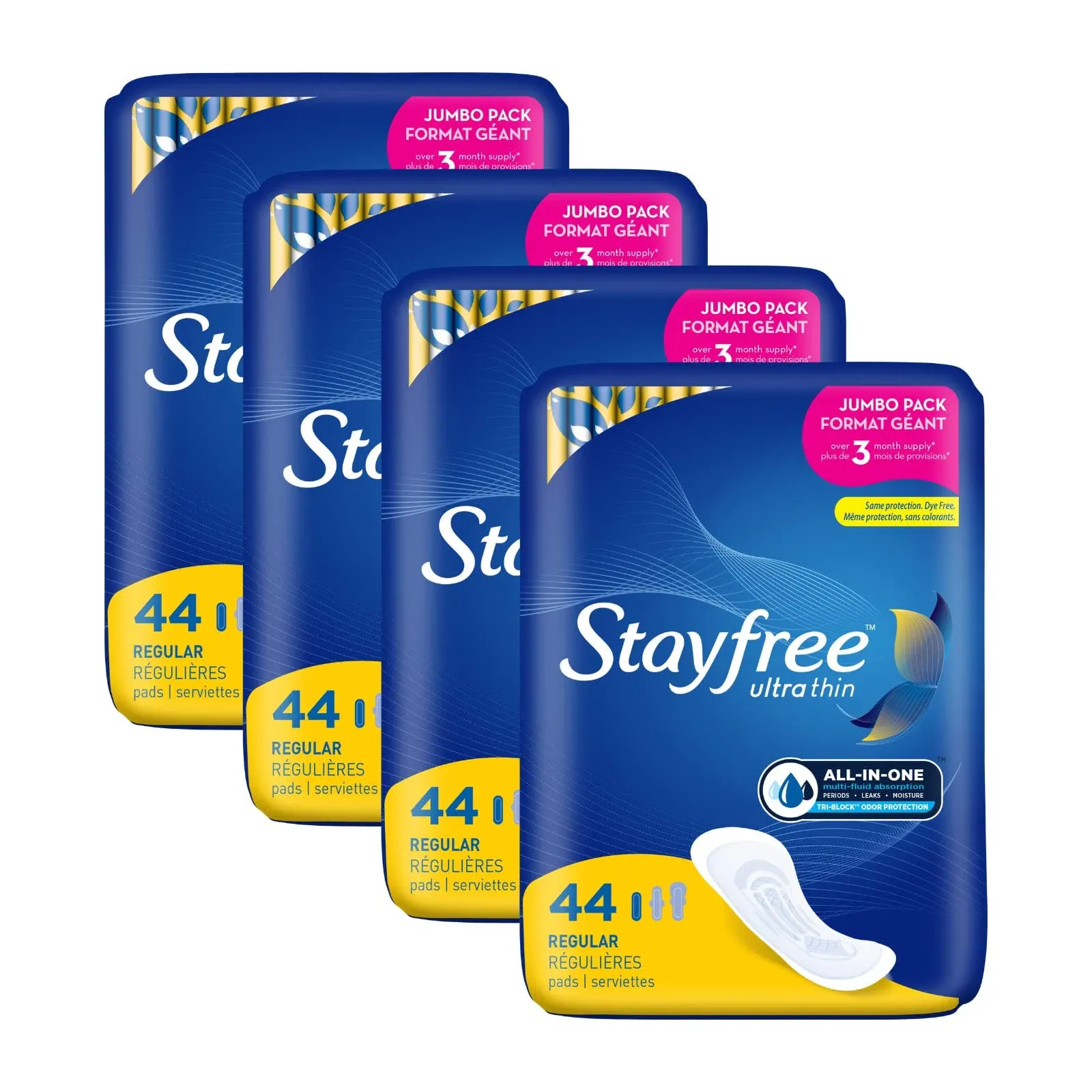 Stayfree Ultra Thin Regular Pads with Wings