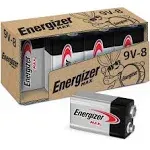 ENERGIZER Max Alkaline 9v Batteries